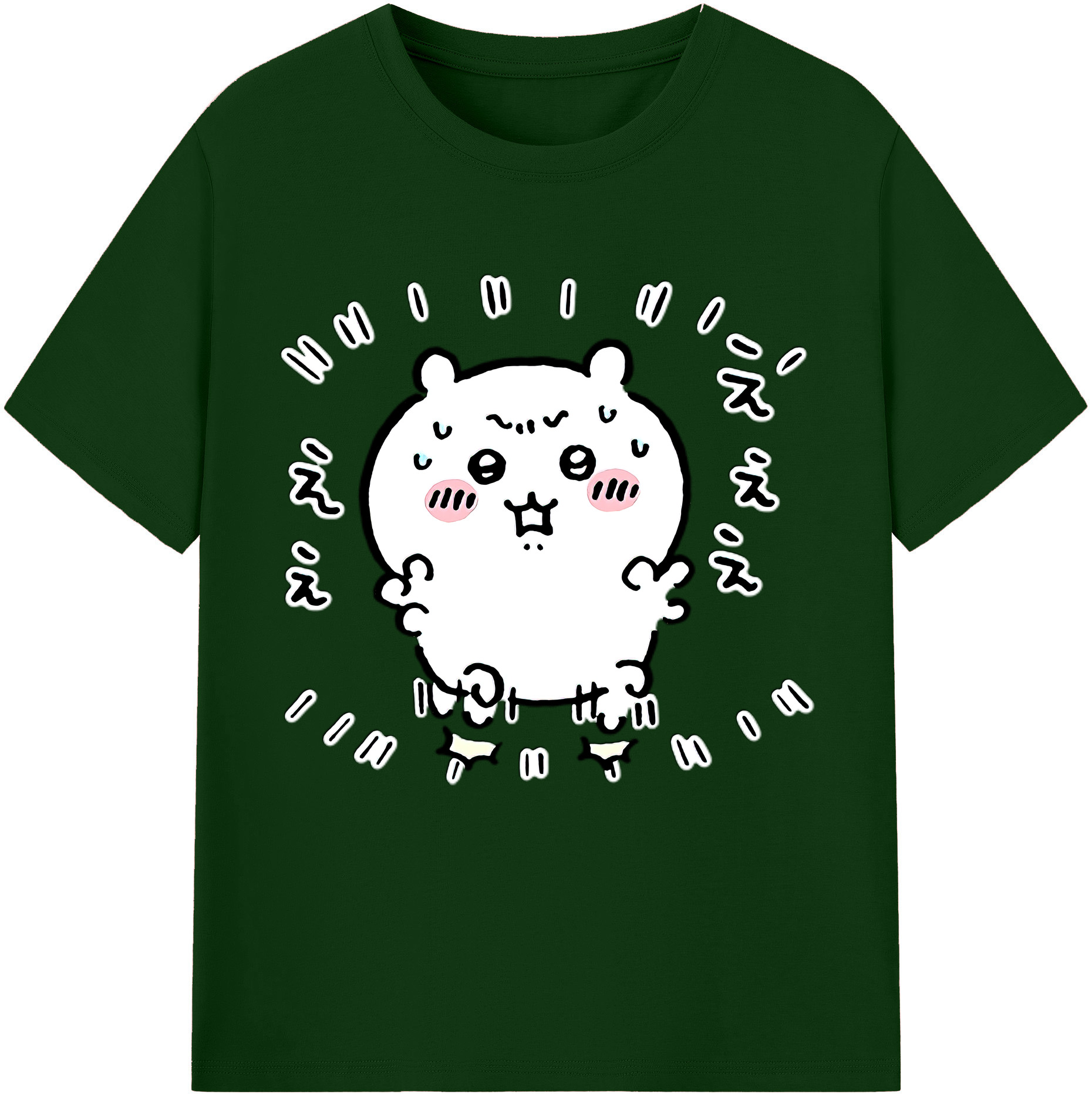 （画像用） ちいかわ ちいかわ Chii-kawa chiikawa 綿100％半袖Tシャツ（フロントプリント）